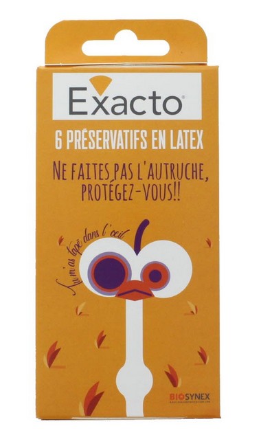Exacto 6 Préservatifs en Latex